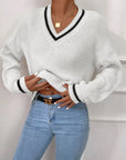 Emma Color Block Sweater