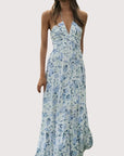 Rose Floral Maxi Dress