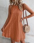 Julia Lace Button Neck Dress