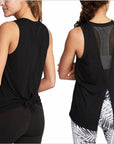 Onyx Yoga Top