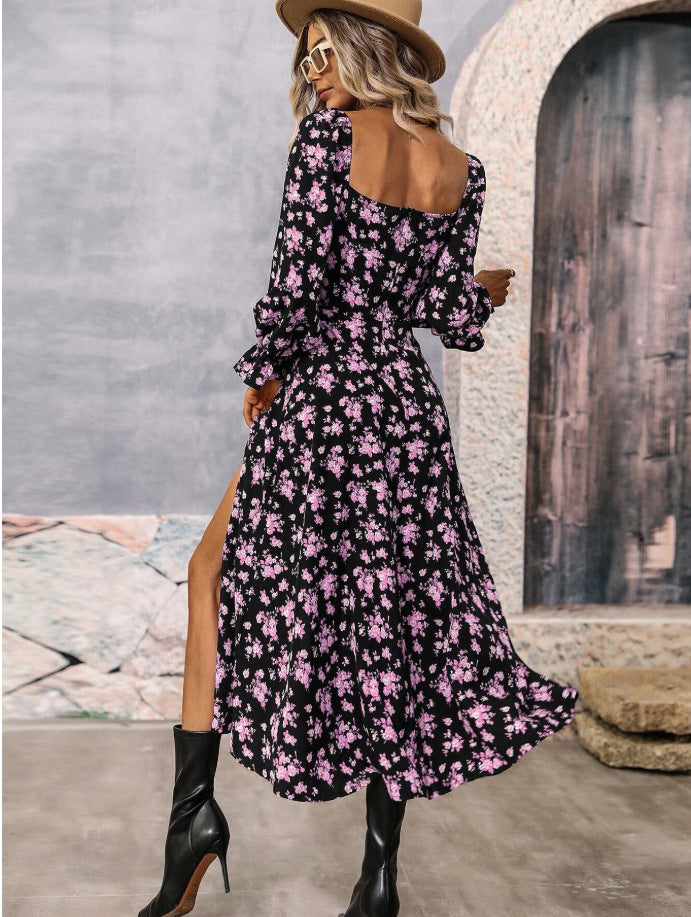 Ava Floral Print Dress