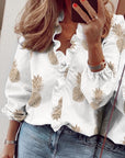 Tessa Ruffle Blouse