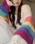 Lira Rainbow Cardigan