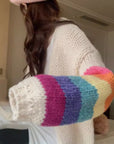 Lira Rainbow Cardigan