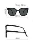 Folding Sunglasses Summer Beach Fashion Sun Protection Glasses