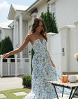 Rose Floral Maxi Dress