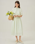 Vanessa Mint French Dress