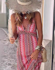 Ava Bohemian Split Dress