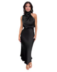 Liandra Satin Dress