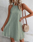 Julia Lace Button Neck Dress