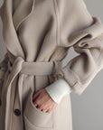 Luna Cashmere Wool Coat