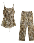 Lily Leopard Print Suit