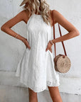 Julia Lace Button Neck Dress