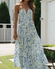 Rose Floral Maxi Dress