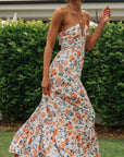 Rose Floral Maxi Dress