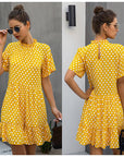 Eva Polka Dot Summer Dress