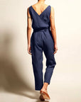 Eva Solid Loose Jumpsuit