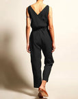 Eva Solid Loose Jumpsuit