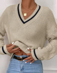 Emma Color Block Sweater