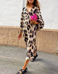 Emma Leopard Dress