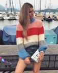 Maya Rainbow Pullover