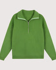 Fiona Quarter Zip Sweater