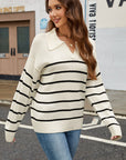 Grace Striped Pullover