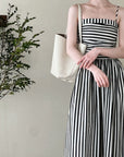 Eva Striped Sling Dress