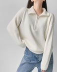 Fiona Quarter Zip Sweater