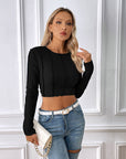 Ava Slim Crop Top