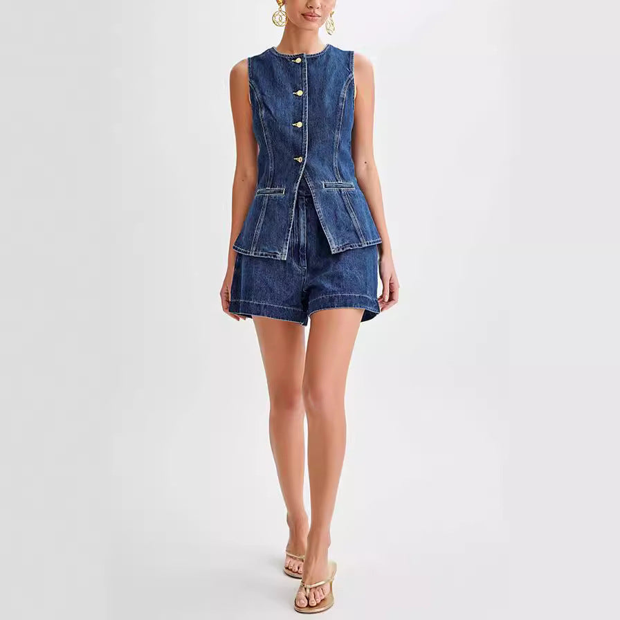 Isla Denim Summer Set